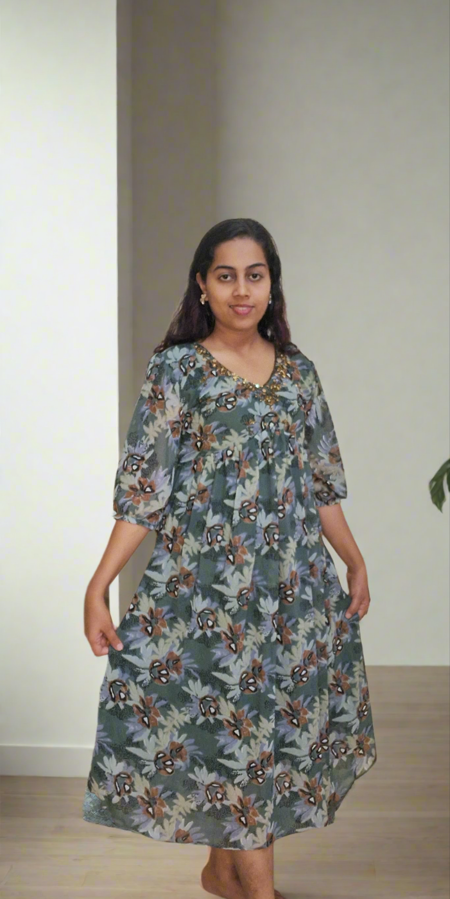 A line kurti
